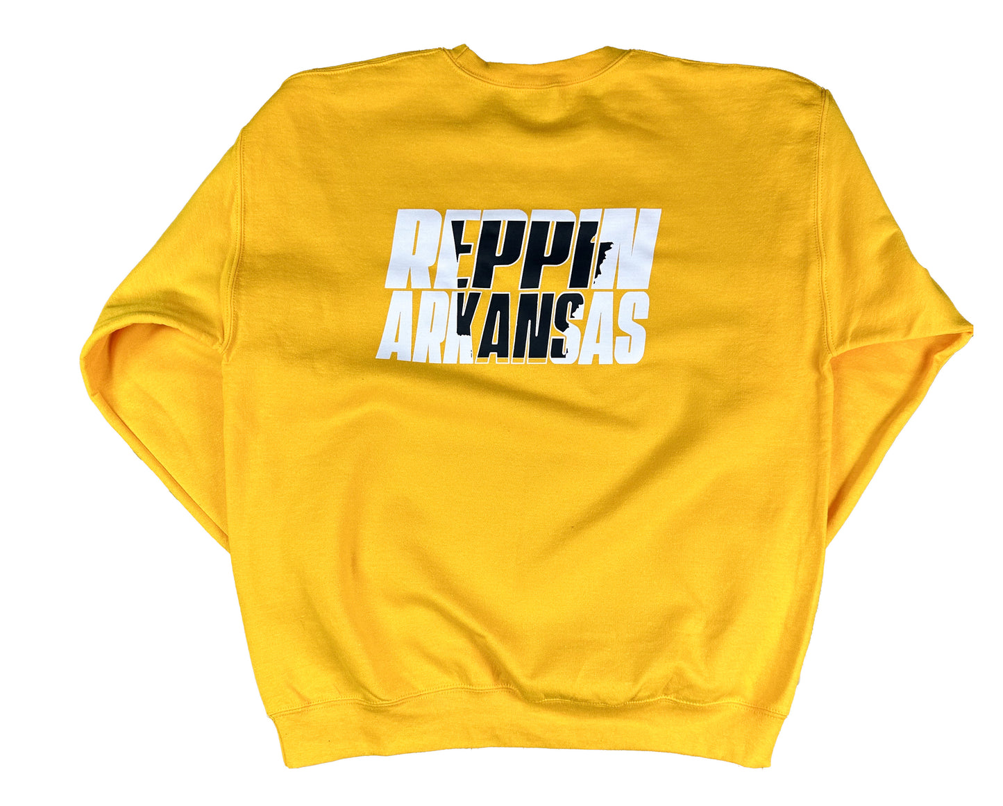 HONEY GOLDEN REPPIN ARKANSAS CREWNECK SWEATSHIRT